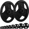 Image de Disques de musculation 30/31 mm en fonte avec poignées 30 KG (2x15 KG) MOVIT