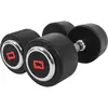 Image de Haltère court professionnel en caoutchouc SET 2 x 15 KG Gorilla Sports