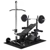 Image de Ensemble de musculation complet 46 pièces - Home gym Noir Gorilla Sports