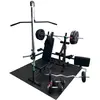 Image de Banc de musculation multifonction universel avec 46 pièces Noir Gorilla Sports