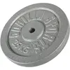 Image de Disque de poids en fonte 30/31 mm Argent / 25 KG Gorilla Sports