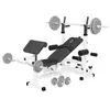Image de Banc de musculation multifonction Blanc Gorilla Sports