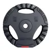 Image de Disques d'haltères en plastique avec poignées 30/31 mm 5 KG Gorilla Sports