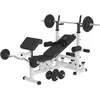 Image de Stations de musculation universelle avec set d'haltères plastique 108 kg Gorilla Sports