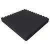 Image de Set de dalles de sol musculation - 6 pièces + embouts Noir Gorilla Sports