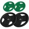 Image de Disque olympique en caoutchouc avec poignées 50/51mm SET 30KG (2x5 2x10KG) Gorilla Sports