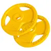 Image de Disque olympique en caoutchouc avec poignées 50/51mm SET 30KG (2x15KG) Gorilla Sports