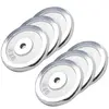 Image de Disques de musculation en fonte chromés 30/31 mm % SET 30 KG (4x2.5 4x5 KG) Gorilla Sports
