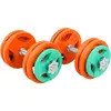Image de Set d'haltères 30 kg avec stop-disques Collier en étoile Gorilla Sports