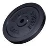 Image de Disque de poids en fonte 30/31 mm Noir / 2,5 KG Gorilla Sports