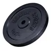 Image de Disque de poids en fonte 30/31 mm Noir / 10 KG Gorilla Sports