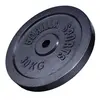 Image de Disque de poids en fonte 30/31 mm Noir / 30 KG Gorilla Sports