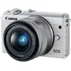 Image de Canon EOS M100 Appareil photo numérique sans miroir 24.2 MP APS-C 1080p - 60 pi-s 3x zoom optique lentille EF-M 15-45 mm Wi-2210C012 en occasion ou reconditionné