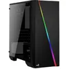 Image de AEROCOOL BOITIER PC Cyclon Mini - RGB Mini Tour - Noir - Plexiglass - Format Micro ATX (ACCS-PV12012.11) en occasion ou reconditionné