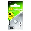 Image de GP Alkaline knoopcel 186 (V12GA / L 1142), blister 1
