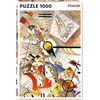 Image de Piatnik Bustling Aquarelle - Wassily Kandinsky (1000)
