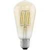 Image de Eglo Vintage LED Kooldraadlamp   E27   G95 - Amberkleurig