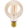 Image de Eglo Vintage LED Kooldraadlamp   Ø 9,5 cm - E27 - Amberkleurig