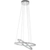 Image de EGLO Varrazo - Hanglamp - LED - Ø550mm. - Chroom - Helder
