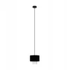 Image de Eglo SAPUARA 39977 Hanglamp - Modern Zwart/Transparant