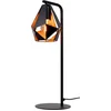 Image de EGLO Carlton 4 Tafellamp - E27 - 50,5 cm - Zwart/Koper