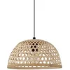 Image de EGLO Claverdon Hanglamp - 1 lichts - Ø37 cm - E27 - Zwart/Bruin