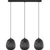 Image de EGLO Dembleby 1 - Hanglamp - E27 - 90 cm - Zwart