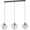 Image de EGLO Straiton - Hanglamp - E27 - 90,5 cm - Zwart