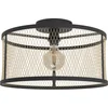 Image de EGLO Dellow Plafondlamp - E27 - Ø 45 cm - Zwart|Goud