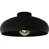 Image de EGLO Mogano Plafondlamp - E27 - Ø 40 cm - Zwart