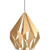 Image de EGLO Carlton Hanglamp - E27 - Ø 38,5 cm - Goud