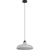 Image de EGLO Matlock Hanglamp - E27 - Ø 38 cm - Grijs|Zwart - Staal