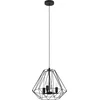 Image de EGLO Tarle Hanglamp - E14 - Ø 44,5 cm - Zwart