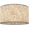 Image de EGLO Butterburn Plafondlamp - E27 - Ø 38 cm - Zwart|Wit|Groen - Berkenbladeren