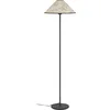Image de EGLO Oxpark Vloerlamp - E27 - 146,5 cm - Bamboe - Zwart/Wit/Groen