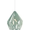 Image de EGLO Carlton-P Hanglamp - Ø31 cm - E27 - Groen