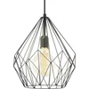 Image de EGLO Carlton Hanglamp - E27 - Ø 31 cm - Zwart