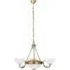 Image de EGLO Savoy - Hanglamp - 3 Lichts - Ø740mm. - Brons - Wit
