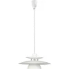 Image de EGLO Brenda - Hanglamp - 1 Lichts - Ø430mm. - Wit, Chroom