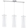 Image de EGLO Pinto - Hanglamp - 3 Lichts - Chroom - Helder, Wit