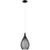 Image de EGLO Razoni - Hanglamp - E27 - Ø 19 cm - Zwart