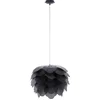 Image de EGLO Filetta - Hanglamp - 1 Lichts - Ø420mm. - Antraciet