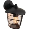 Image de EGLO Aloria - Buitenverlichting - Wandlamp - 1 Lichts - Zwart - Helder
