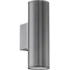 Image de EGLO Riga Wandlamp - Voor buiten - 2 Lichts - LED - Antraciet