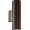 Image de EGLO Riga Wandlamp Buiten - GU10 - 16,5 cm - Antiek Bruin