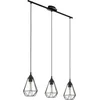 Image de EGLO Tarbes Hanglamp - E27 - 79 cm - Zwart