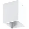 Image de EGLO Polasso - Plafondlamp - 1 Lichts - LED - 100X100mm. - Wit, Zilver