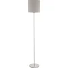 Image de EGLO Pasteri Vloerlamp - E27 - 157,5 cm - Grijs/Taupe