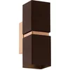 Image de EGLO Passa - Wandlamp - 2 Lichts - Bruin, Koper