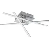 Image de EGLO Lasana 1 - Wand/Plafondlamp - 1 Lichts - Chroom - Wit
